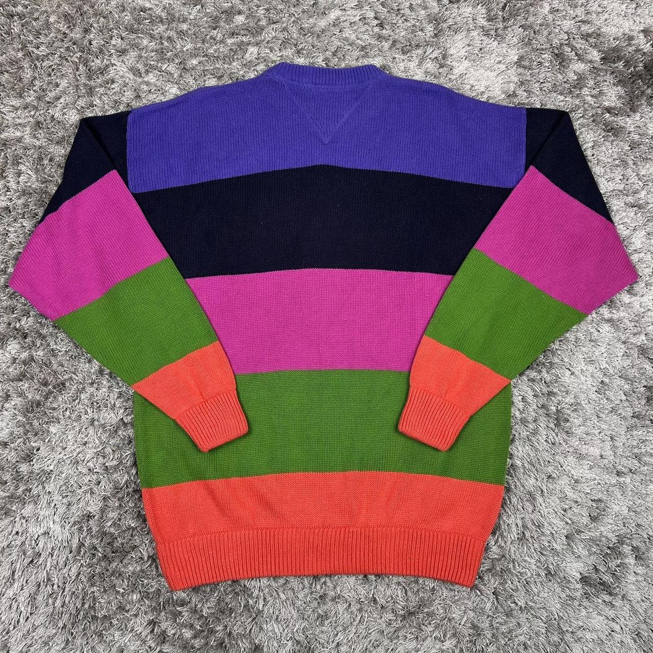 MEN'S VINTAGE TOMMY HILFIGER CREW NECK JUMPER SIZE M