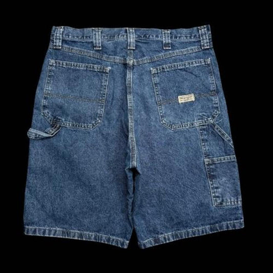 MEN'S WRANGLER BAGGY DENIM CARPENTER SHORTS