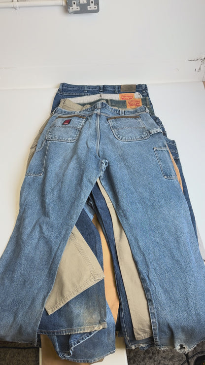 20x Dickies / Levi’s Jeans Bundle